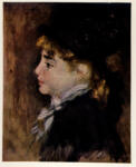 Renoir, Pierre Auguste , Testa di donna di profilo