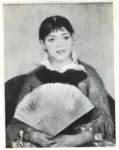 Renoir, Pierre Auguste , Donna con ventaglio