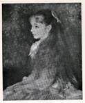 Anonimo , Renoir, Pierre Auguste - sec. XIX - Ritratto di Mlle Cahen d'Anversa