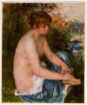 Renoir, Pierre Auguste , Piccolo nudo blu