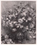 Renoir, Pierre Auguste , Vaso di crisantemi -