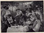 Anonimo , Renoir, Pierre Auguste - sec. XIX - La colazione dei canottieri
