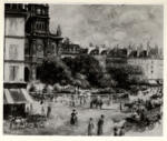 Anonimo , Renoir, Pierre Auguste - sec. XIX - Piazza della Trinità