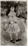 Renoir, Pierre Auguste , Bambina con hula hoop