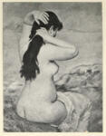 Renoir, Pierre Auguste , Bagnante che si pettina in riva al mare