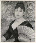 Renoir, Pierre Auguste , Donna con ventaglio
