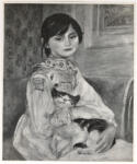Renoir, Pierre Auguste , Mlle Julie Manet (Bambina con gatto)