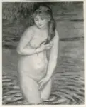 Renoir, Pierre Auguste , Bagnante in piedi nell'acqua