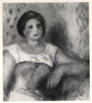 Anonimo , Renoir, Pierre Auguste - sec. XIX - L'italiana