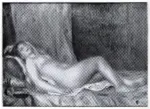 Renoir, Pierre Auguste , Giovane donna nuda stesa sul letto