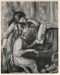 Renoir, Pierre Auguste , Giovani donne al piano
