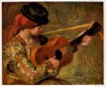 Renoir, Pierre Auguste , La chitarrista