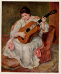 Renoir, Pierre Auguste , La chitarrista