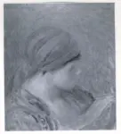 Anonimo , Renoir, Pierre Auguste - sec. XIX - Studio per "Donna alla chitarra"