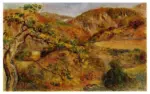 Anonimo , Renoir, Pierre Auguste - sec. XIX - Paesaggio a Ard&egrave;che