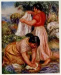 Renoir, Pierre Auguste , Le due lavandaie