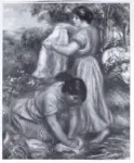 Renoir, Pierre Auguste , Le due lavandaie