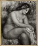 Renoir, Pierre Auguste , Donna che si asciuga le gambe