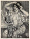 Anonimo , Renoir, Pierre Auguste - sec. XX - Gabrielle allo specchio