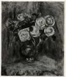 Renoir, Pierre Auguste , Vaso con rose