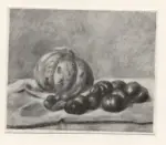Anonimo , Renoir, Pierre Auguste - sec. XIX - Natura morta con melone