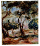 Anonimo , Renoir, Pierre Auguste - sec. XIX - Cagnes a "Collettes"