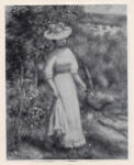Renoir, Pierre Auguste , Giovane donna nei campi