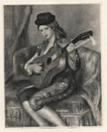 Renoir, Pierre Auguste , La chitarrista