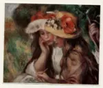 Renoir, Pierre Auguste , Paesaggio con due donne