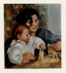 Renoir, Pierre Auguste , Gabrielle e Claude Renoir