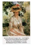 Renoir, Pierre Auguste , Jeanne Baudot in giardino