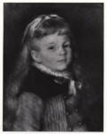 Renoir, Auguste , - bambina con nastro blu