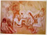 Renoir, Pierre Auguste , La baignade