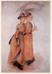 Renoir, Pierre Auguste , Due giovani donne a passeggio