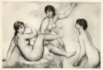 Renoir, Pierre Auguste , Studio per Le "Grands Baigneuses"
