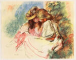 Renoir, Pierre Auguste , Belle bimbe che leggono