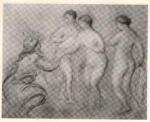 Anonimo , Renoir, Pierre Auguste - sec. XX - Il giudizio di Paride