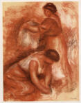 Anonimo , Renoir, Pierre Auguste - sec. XX - Le lavandaie