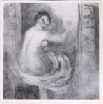 Anonimo , Renoir, Pierre Auguste - sec. XIX - Nudo di schiena