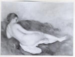 Renoir, Pierre Auguste , Donna nuda in un paesaggio -