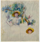 Renoir, Pierre Auguste , Raccoglitrici di mele