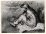 Renoir, Pierre Auguste , Nudo seduto