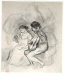 Renoir, Pierre Auguste , - Due fidanzati