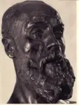 Rodin, Auguste , Bust of the painter Jean-Paul Laurens