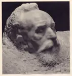 Rodin, Auguste , Bust of the painter puvis de Chavannes