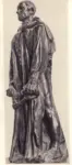 Rodin, Auguste , Jean d'Aire (studio in bronzo pri i bourgeois de Calais)