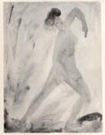 Rodin, Auguste , Femme nue se dirigeant a droite