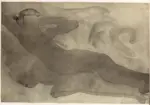 Rodin, Auguste , Nudo disteso