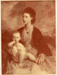Gustave, Ricard , Portrait de M.me Stephenson et sa fille -