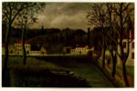 Rousseau, Henri , Paysage au pêcheur à la ligne